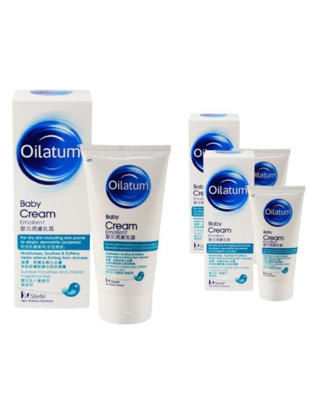 Oilatum Baby Cream Emollient (150g) Bundle of 3 edamama